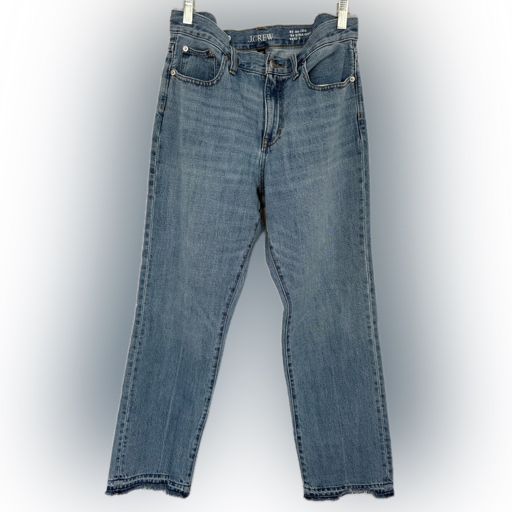 J. Crew size 29 straight leg denim 100% cotton